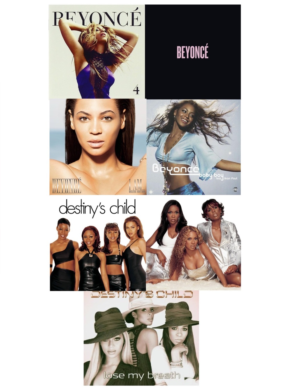 💽4/$20💽 Beyoncé & Destiny's Child CD Bundle